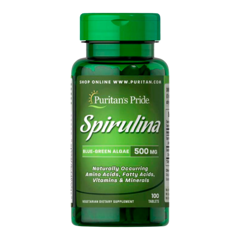 Spirulina 500 mg Natural Botanic La Ceiba