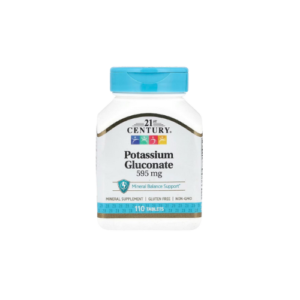 Potassium Gluconate 595 mg – 110 Tabletas