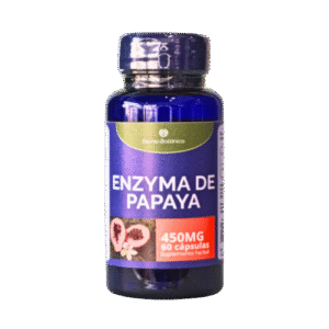 Enzima de Papaya 450 mg – 60 Cápsulas