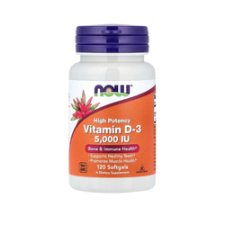 Vitamina D3 – 5000 IU (120 Cápsulas)